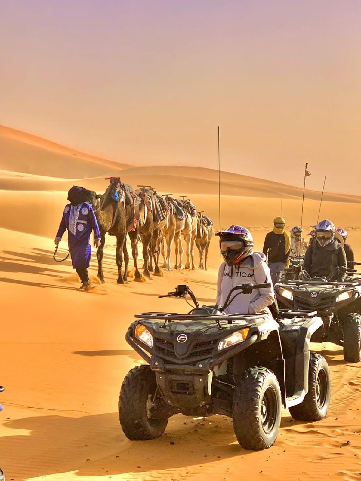 Akabar Luxury Desert Camp เมอร์ซูกา ภายนอก รูปภาพ