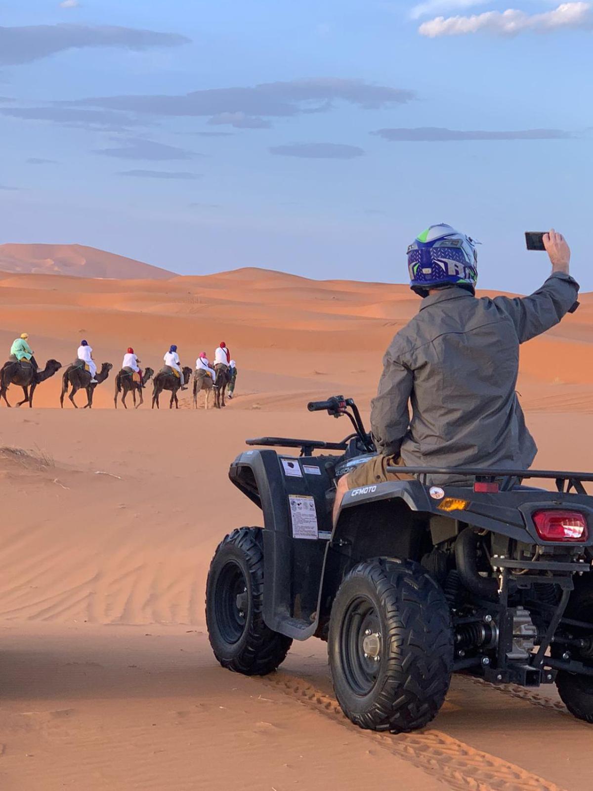 Akabar Luxury Desert Camp เมอร์ซูกา ภายนอก รูปภาพ